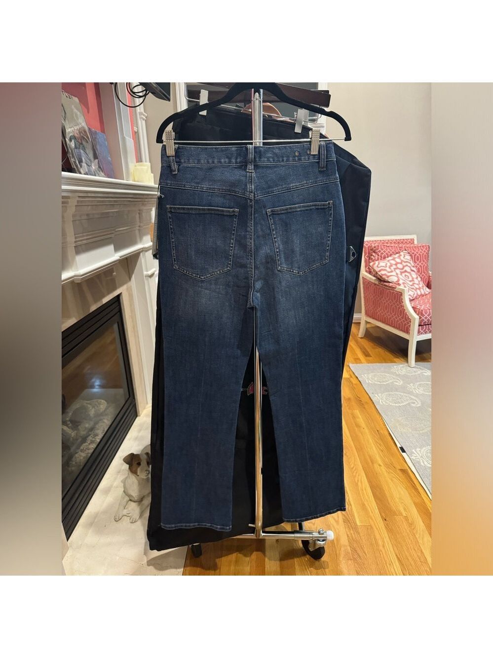 Cabi Dark Denim - 100% Boyfriend Jean - size 6R LIKE NEW - Picture 5 of 8